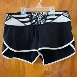 Black Lululemon shorts